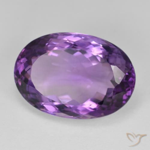Ametista Violeta Intenso Natural 14.30ct, oval, VS