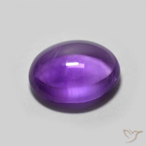 Ametista Violeta Profundo Natural 2.93ct, oval, Transparente
