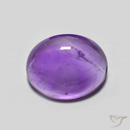 3.21ct Natural Violeta Profundo Ametista, oval, Transparente