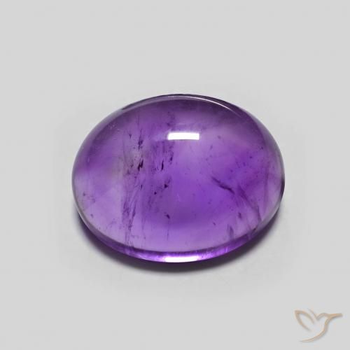 3.02ct Natural Violeta Profundo Ametista, oval, Transparente