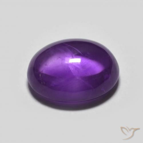 Ametista Violeta Profundo Natural 3.61ct, oval, Transparente