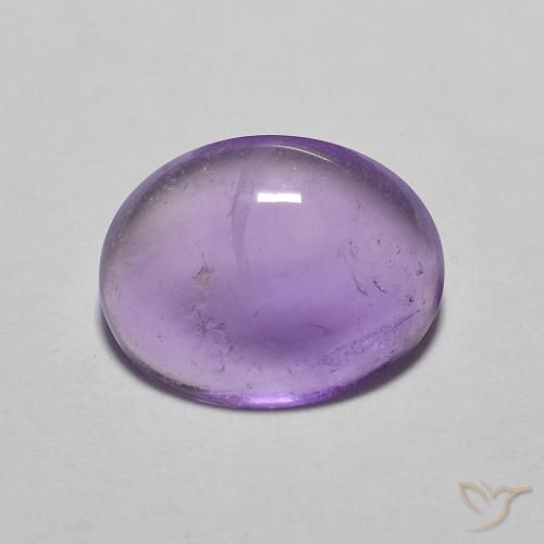 2.43ct Natural Medium Light-Violet Ametista, oval, Transparente