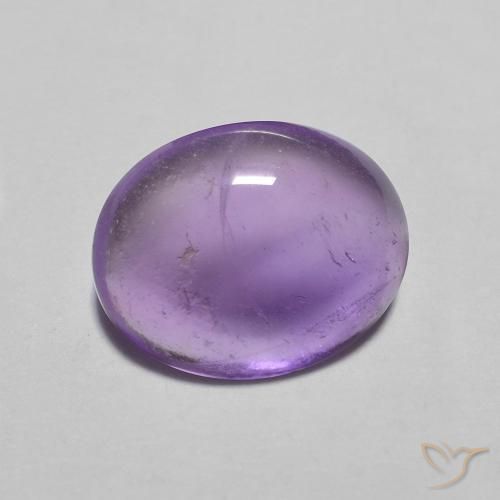 Ametista Medium Light-Violet Natural 2.43ct, oval, Transparente