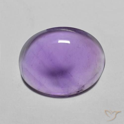 2.82ct Natural Violeta médio Ametista, oval, Transparente