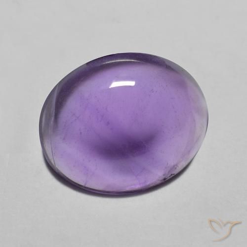 Ametista Violeta médio Natural 2.82ct, oval, Transparente