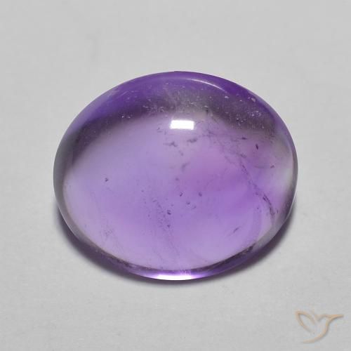 3.54ct Natural Violeta Intenso Ametista, oval, Transparente