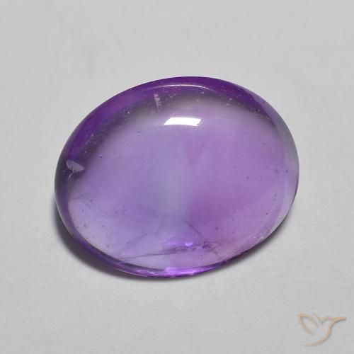 Ametista Violeta Vívido Natural 3.16ct, oval, Transparente
