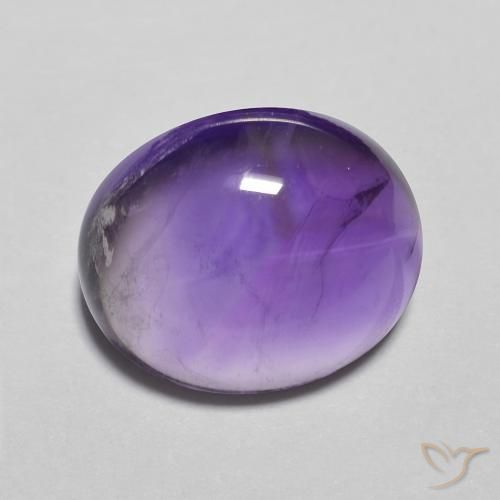 Ametista Medium Light-Violet Natural 4.22ct, oval, Transparente