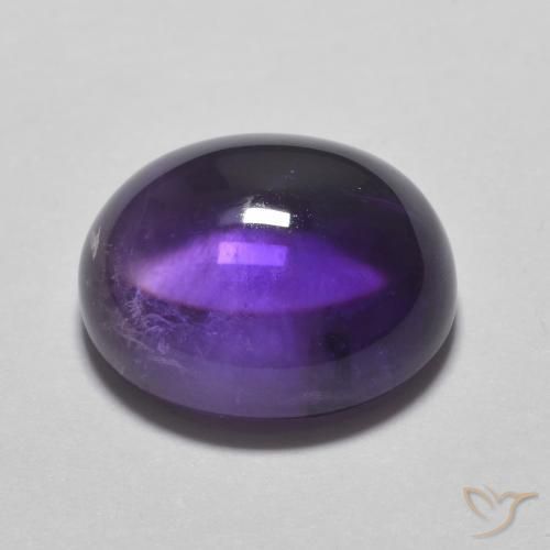 Ametista Medium Light-Violet Natural 4.22ct, oval, Transparente