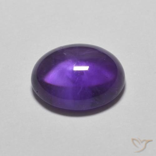 Ametista Medium Light-Violet Natural 2.45ct, oval, Transparente