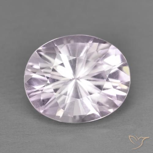 4.69ct Natural Violeta rosado claro Ametista, oval, VVS