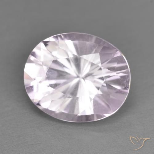 Ametista Violeta rosado claro Natural 4.69ct, oval, VVS