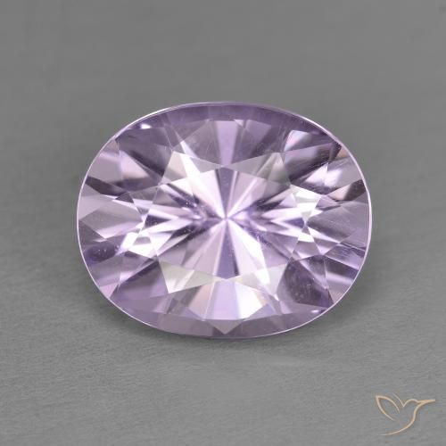 4.38ct Natural Violeta médio Ametista, oval, VVS
