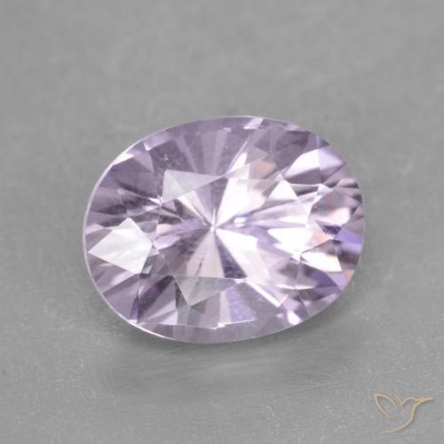 Ametista Violeta claro Natural 2.82ct, oval, VVS