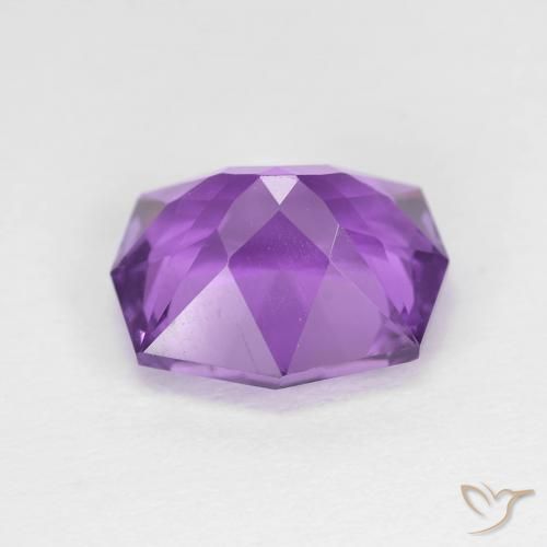 Ametista Violeta médio Natural 4.36ct, Chique, VVS-VS