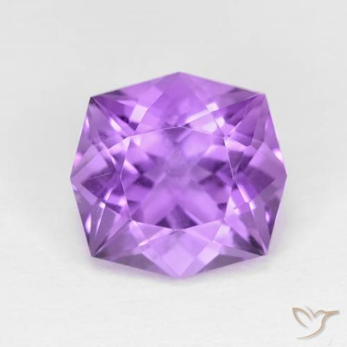 4.73ct Natural Violeta Púrpura Médio Ametista, Chique, VS