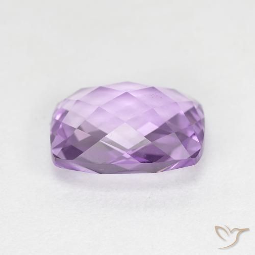 Ametista Violeta rosado Natural 2.78ct, Almofada, VVS