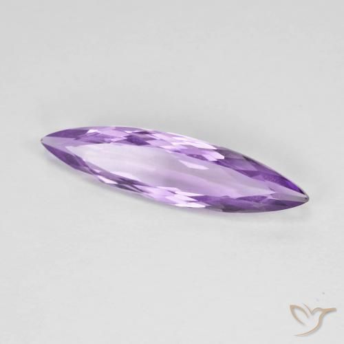 2.09ct Natural Violeta Púrpura Médio Ametista, Marquesa, VVS