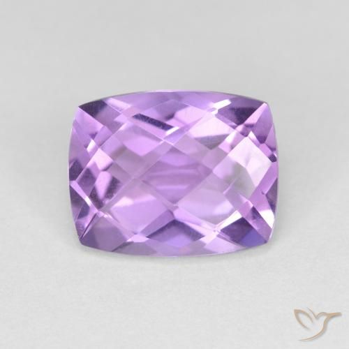 2.09ct Natural íris violeta Ametista, Almofada, VVS