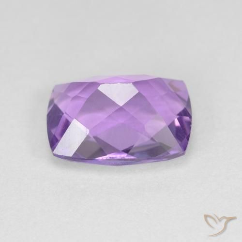 Ametista íris violeta Natural 2.09ct, Almofada, VVS