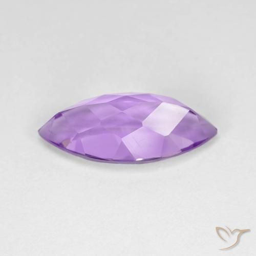 Ametista Violeta Púrpura Natural 3.01ct, Marquesa, VVS