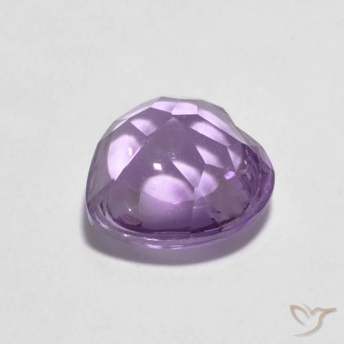 Ametista íris violeta Natural 1.97ct, Coração, Transparente
