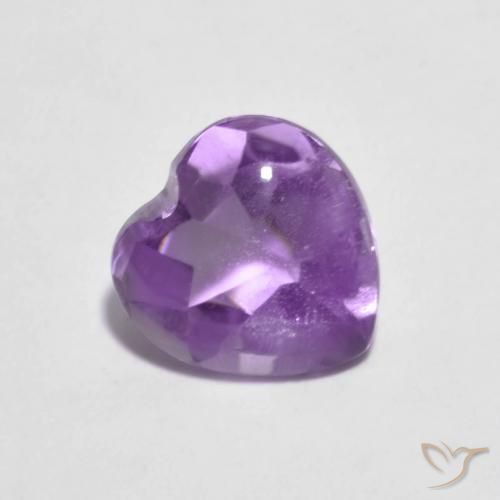 Ametista íris violeta Natural 2.02ct, Coração, Transparente