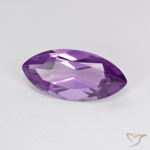Ametista Violeta Púrpura Natural 3.05ct, Marquesa, VVS