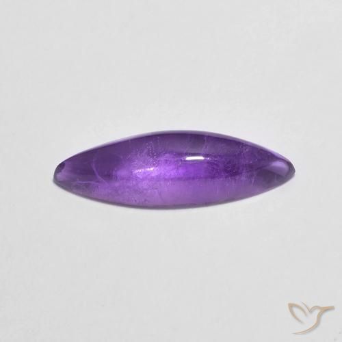 Ametista Violeta Profundo Natural 1.79ct, Marquesa, Transparente