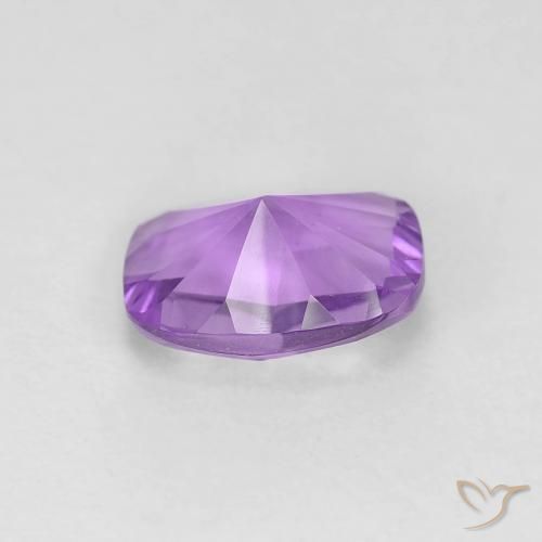 Ametista Violeta rosado Natural 1.10ct, Almofada, VVS