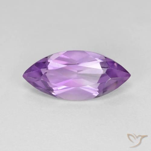 3.01ct Natural Violeta Rosado Médio Ametista, Marquesa, VVS