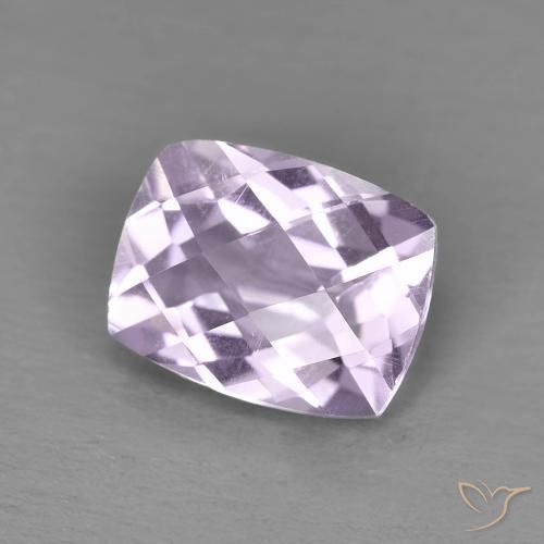 Ametista Violeta rosado claro Natural 2.02ct, Almofada, VVS