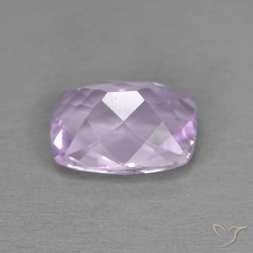 Ametista Violeta rosado claro Natural 2.02ct, Almofada, VVS