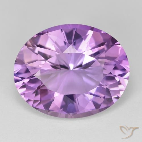 17.77ct Natural Violeta rosado Ametista, oval, VVS