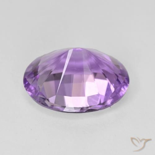 Ametista Violeta rosado Natural 5.95ct, oval, VVS-VS