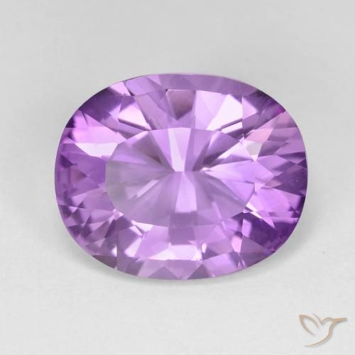 6.63ct Natural Violeta Púrpura Ametista, oval, VVS-VS