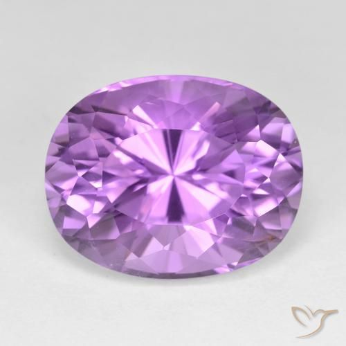 12.86ct Natural Violeta Púrpura Médio Ametista, oval, VVS-VS