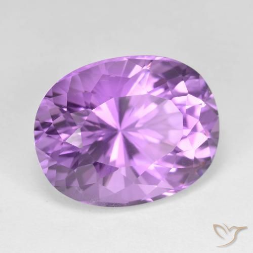 Ametista Violeta Púrpura Médio Natural 12.86ct, oval, VVS-VS