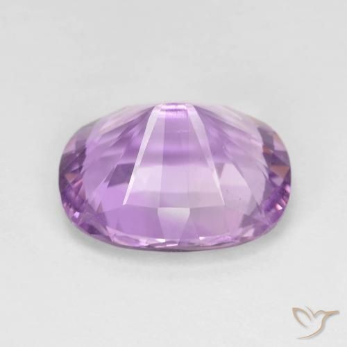 Ametista Violeta rosado Natural 6.21ct, Almofada, VVS-VS