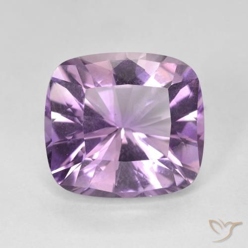 8.76ct Natural Violeta Púrpura Ametista, Almofada, VVS