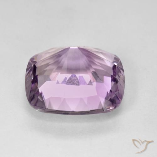 Ametista Violeta Púrpura Natural 8.76ct, Almofada, VVS