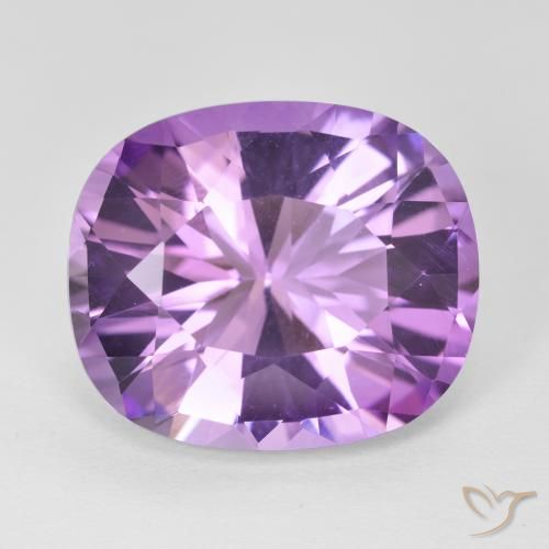 10.42ct Natural Violeta médio Ametista, Almofada, VVS