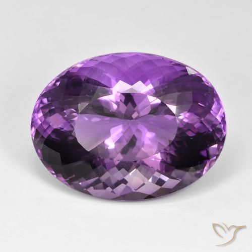89.75ct Natural Violeta Púrpura Ametista, oval, IF