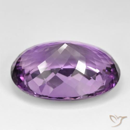 Ametista Violeta Claro-Médio Natural 105.24ct, oval, IF