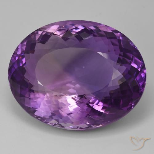 93.86ct Natural Violeta rosa médio Ametista, oval, IF