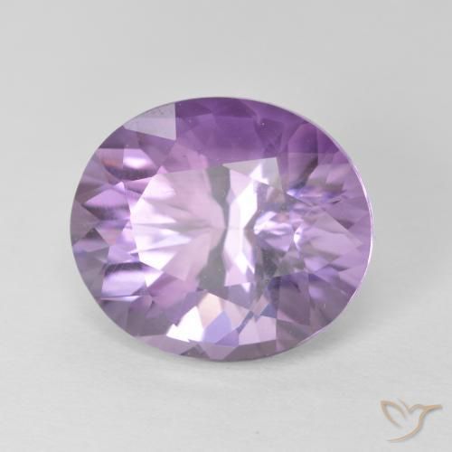 Ametista Violeta claro Natural 5.07ct, oval, VS