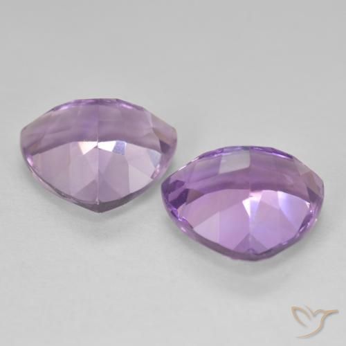 Pedras preciosas de Ametista Violeta médio natural de 5.63 ct, Trilhão, VS