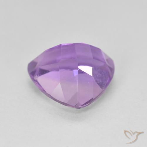 Ametista Violeta Vívido Natural 3.08ct, Trilhão, VS