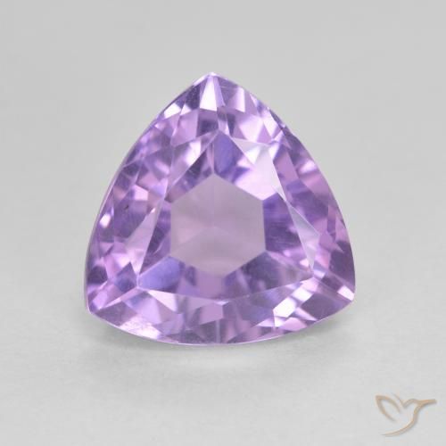3.24ct Natural Violeta médio Ametista, Trilhão, VVS-VS