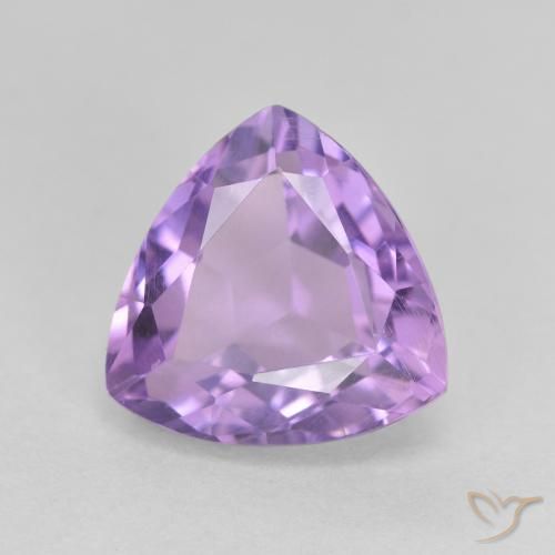 3.28ct Natural Violeta médio Ametista, Trilhão, VS